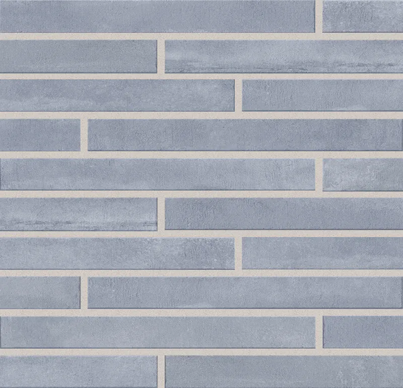 Ригельная плитка под кирпич Rondine Arenosa Blue, 450x48x9,5 мм
