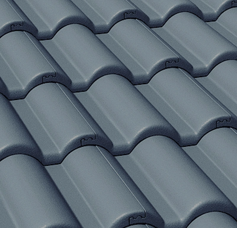 Минеральная черепица Braas Таунус Графит