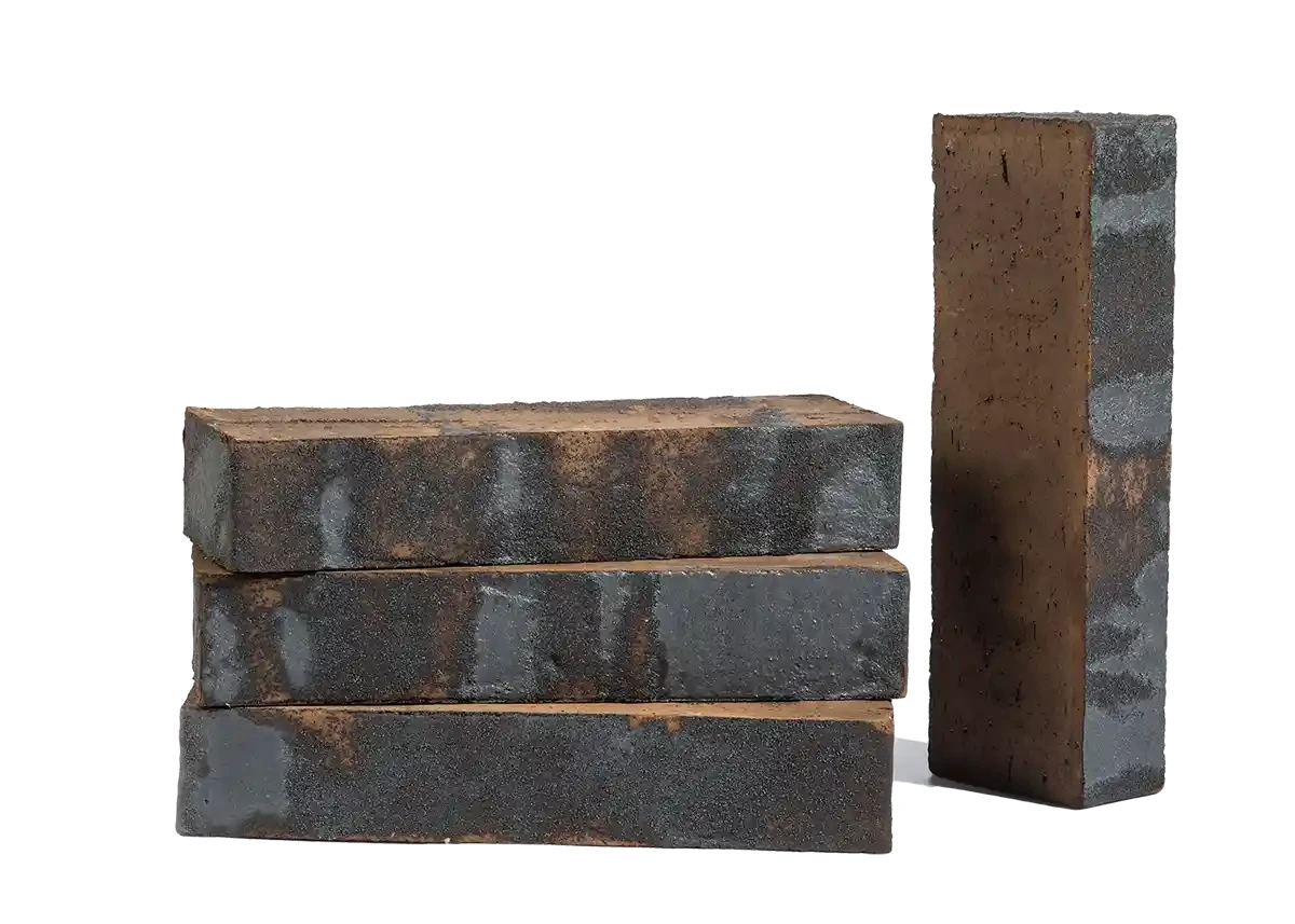 Кирпич клинкерный полнотелый Plinfa Iron 2912, 270x85x50 мм