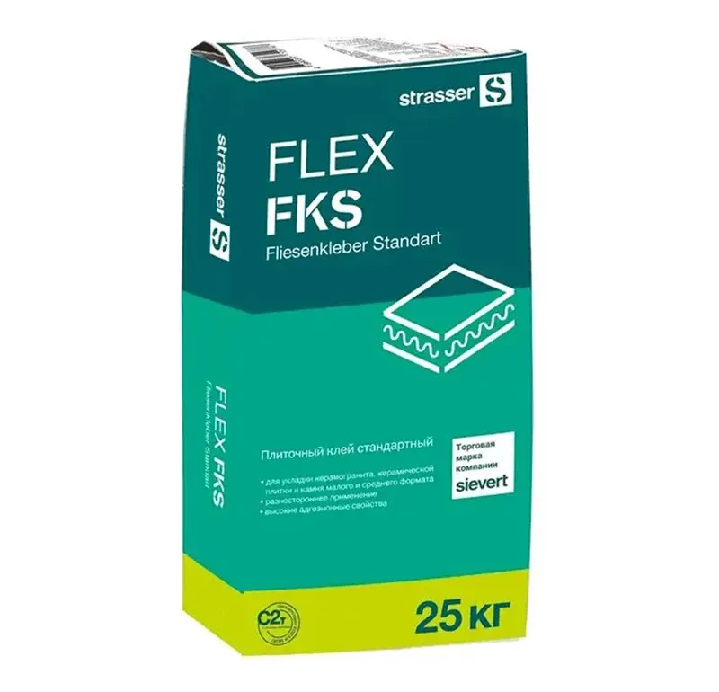FLEX FKC Quick-mix. Эластичный клей C2 TE S1