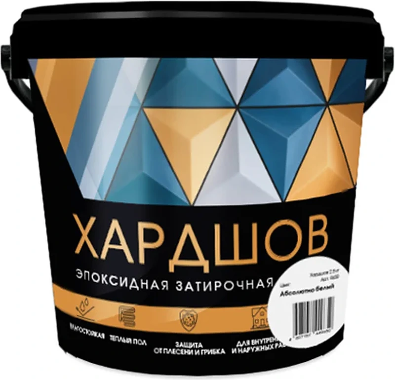 Эпоксидная затирочная смесь Perfekta Хардшов цвет 010 Абсолютно белый