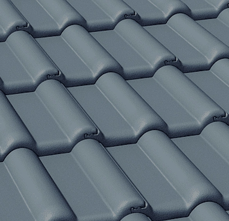 Минеральная черепица Braas Франкфурт Графит