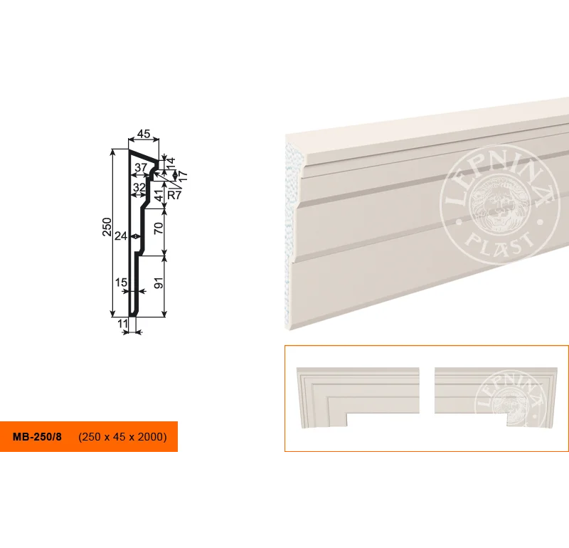 Молдинг МВ-250/8