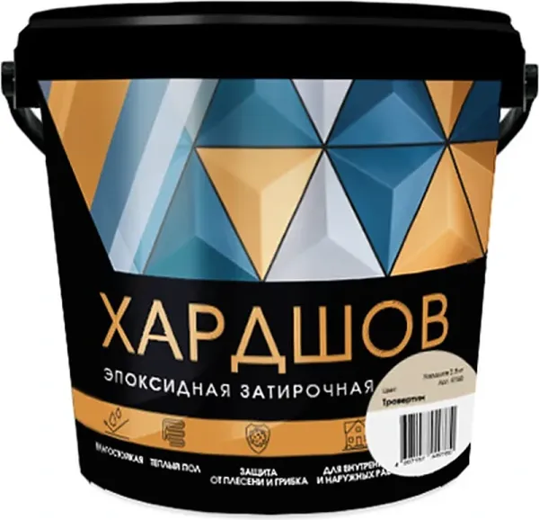 Эпоксидная затирочная смесь Perfekta Хардшов цвет 206 Травертин