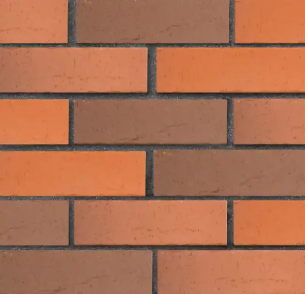 Кирпич клинкерный ЛСР красный флэш Ричмонд винтаж, 250x85x65 мм