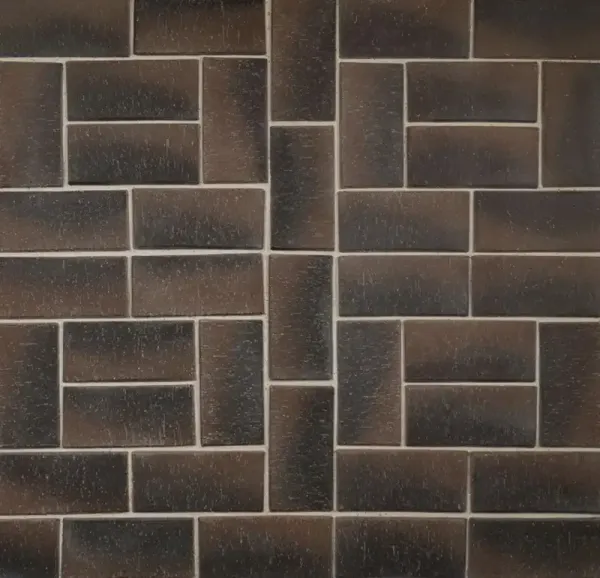 Клинкерная брусчатка ЛСР Гамбург, 200x100x50 мм
