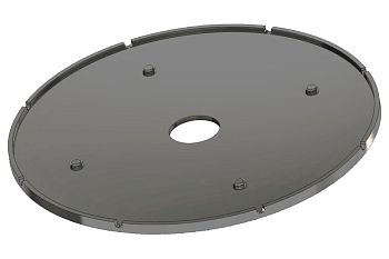 Резиновая подложка под опору HILST D210