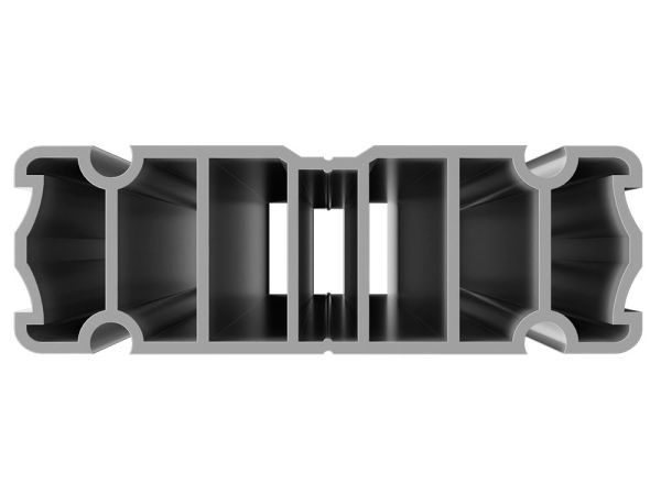 Алюминиевая лага HILST 60x20x4000 мм