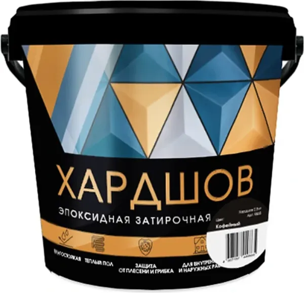 Эпоксидная затирочная смесь Perfekta Хардшов цвет 240 Кофейный