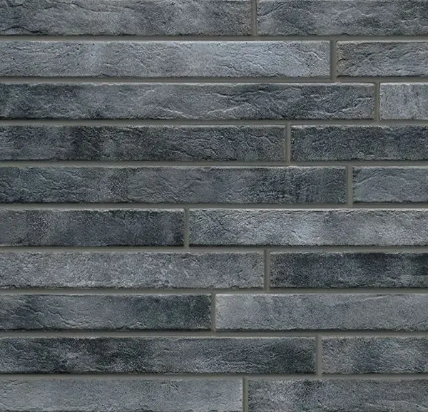 Ригельная плитка под кирпич Rondine Nolita Smoke, 450x48x9,5 мм