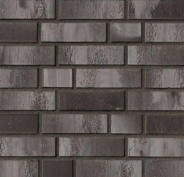 Кирпич клинкерный Roben Lyon schwarz glatt, 240x115x71 мм