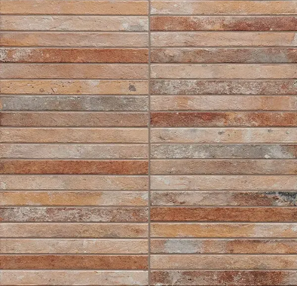 Ригельная плитка под кирпич Rondine Nolita Multicolor, 450x48x9,5 мм