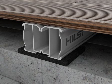Резиновая подкладка под лагу HILST, 60x80x6 мм