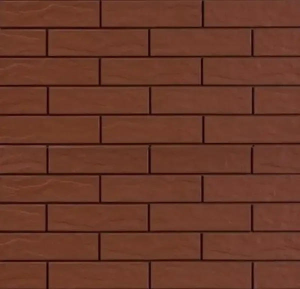 Клинкерная плитка под кирпич Cerrad Burgund Rustiko, 245x65x6,5 мм