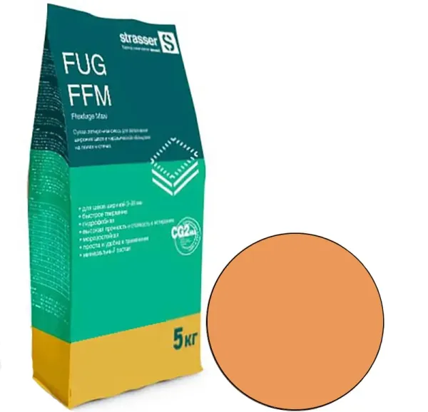 FUG FFM 32 Quick-mix Сухая затирочная смесь для широких швов 2-20 мм, терракотовый