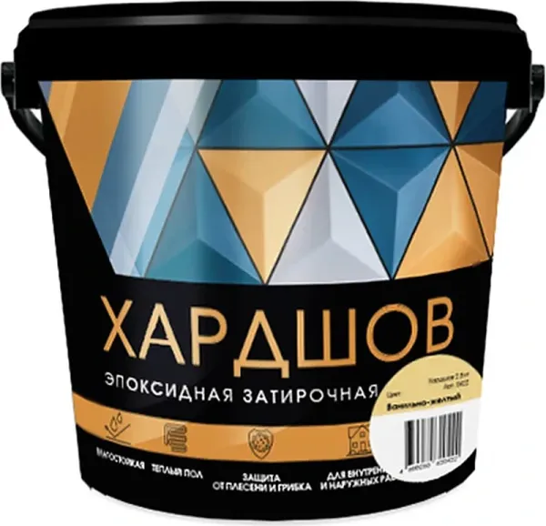 Эпоксидная затирочная смесь Perfekta Хардшов цвет 700 Ванильно-желтый