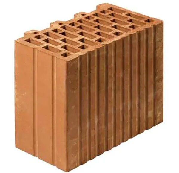 Керамический блок Kerakam 25+ доборный 3,6 NF, 129x250x219 мм