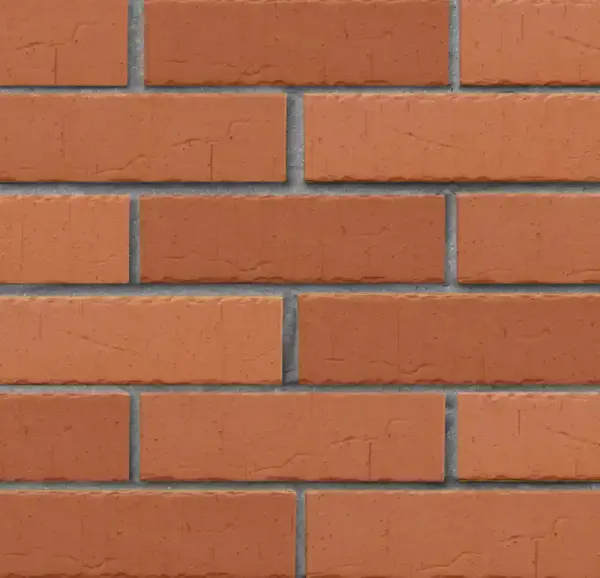 Кирпич клинкерный ЛСР тёмно-красный Амстердам винтаж, 250x85x65 мм