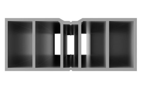 Алюминиевая лага HILST 50x20x4000 мм