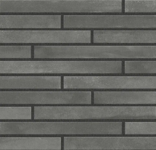 Ригельная плитка под кирпич Rondine Arenosa Dark Grey, 450x48x9,5 мм