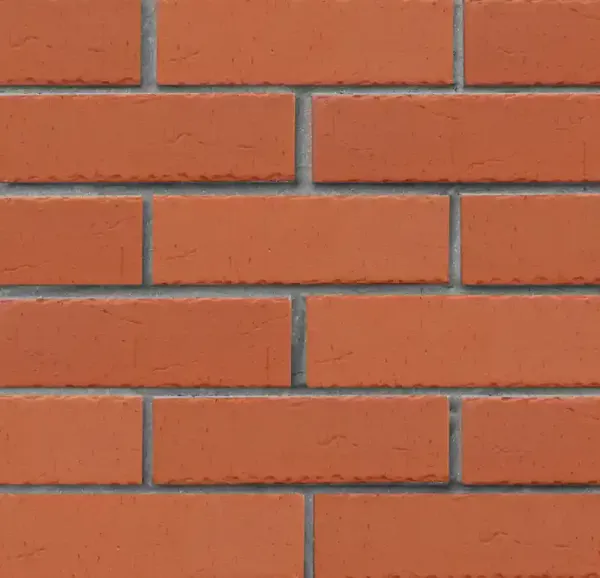 Кирпич клинкерный ЛСР красный Кембридж винтаж, 250x85x65 мм